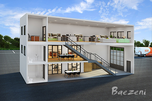 Office  floorplan (overview) • (2013)